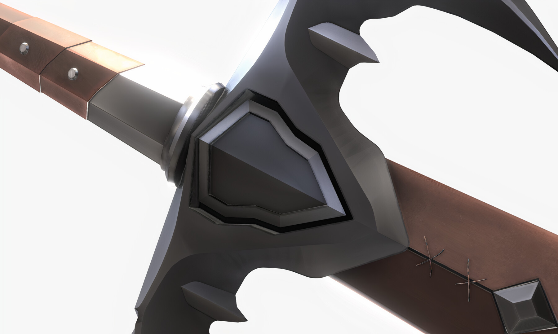 Octavia red double edged sword. Homunkulus' Sword 3d модель. 3d Sword.