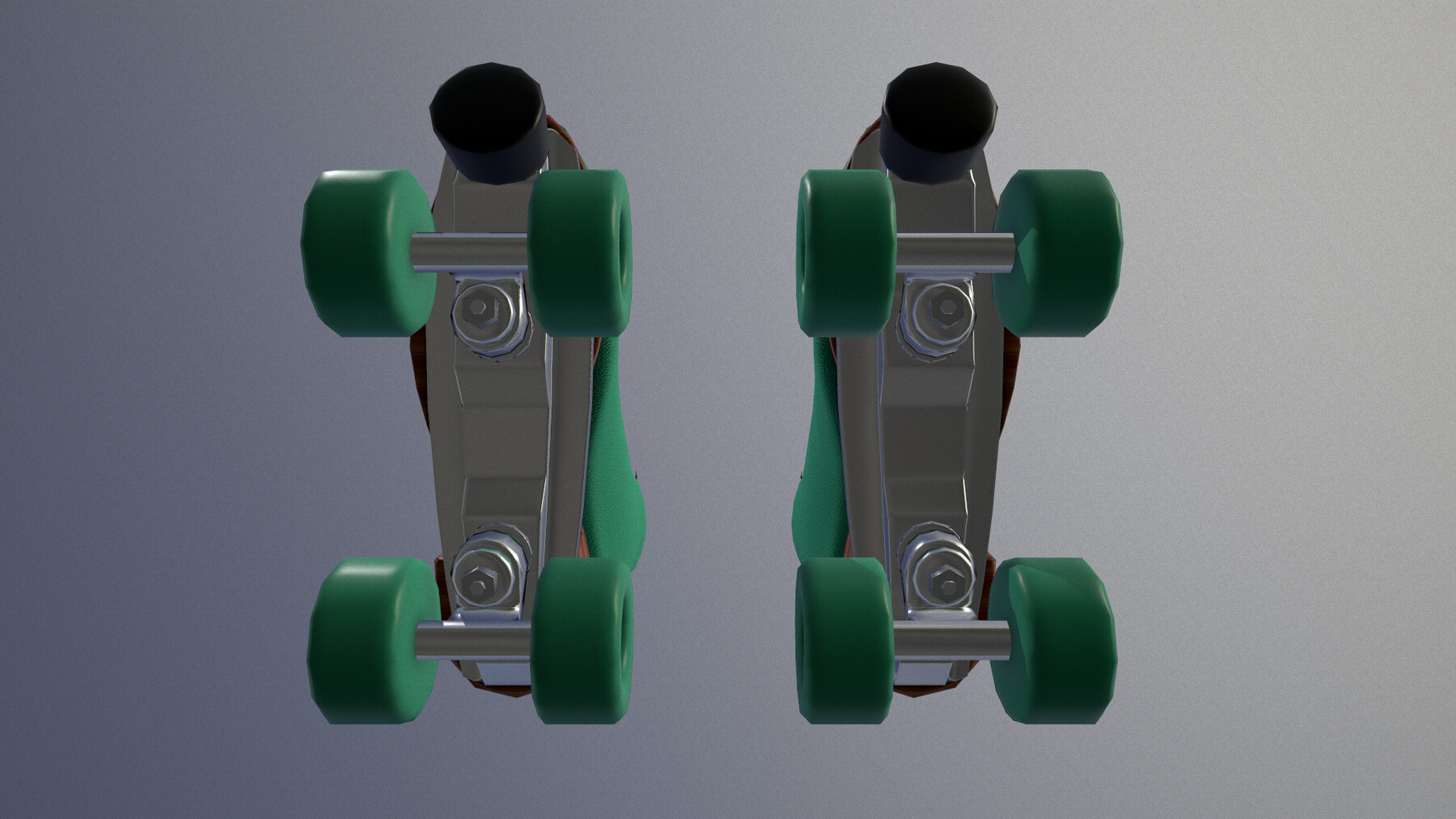 ArtStation Quads roller skates Game Assets