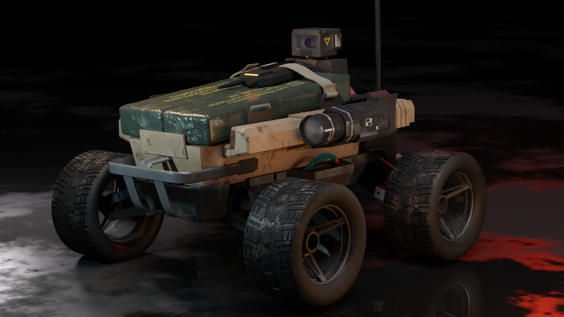 ArtStation Call of Duty remote control car Game Assets