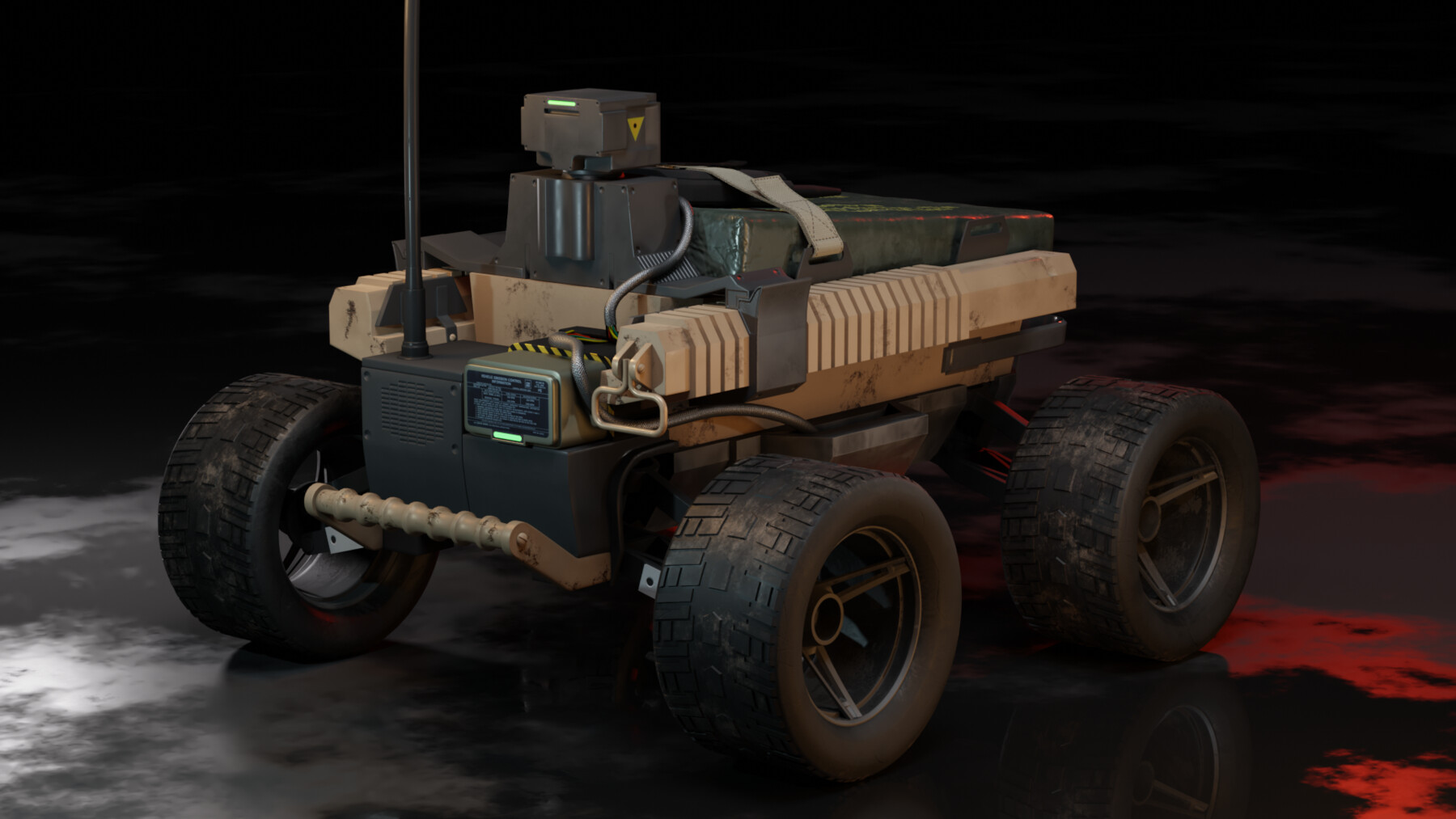 ArtStation Call of Duty remote control car Game Assets