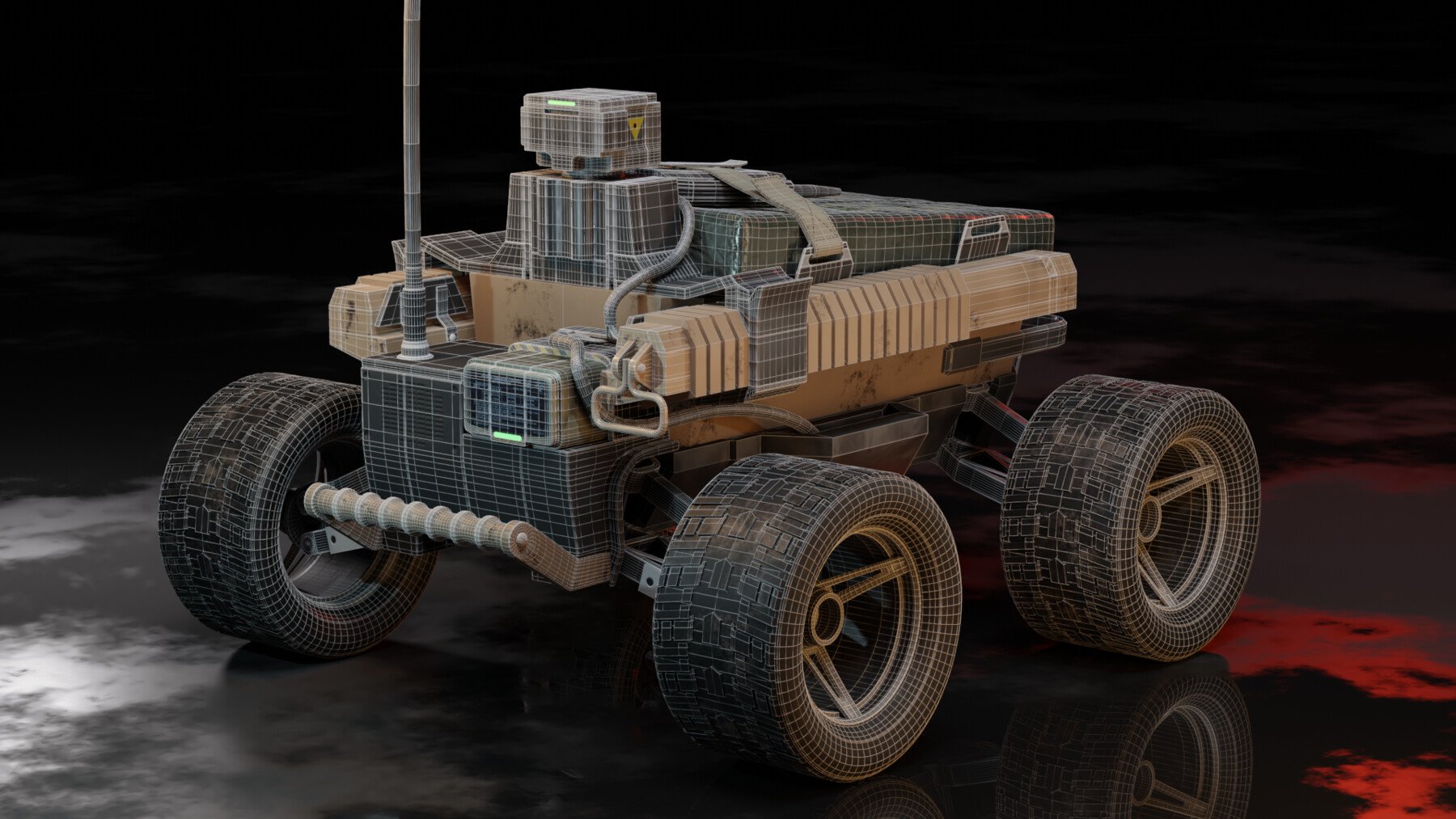 ArtStation - Call of Duty remote control car | Game Assets