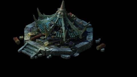 Game Model - Ruins 03