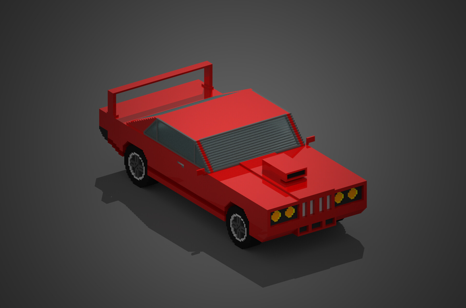 ArtStation Classic car 2 Game Assets