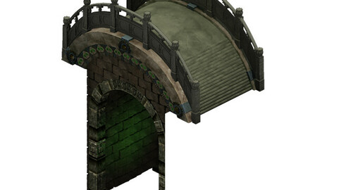 Ghost Gate altar - stone bridge