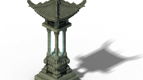 Architecture - Windland Prairie - Stone Lamp 02