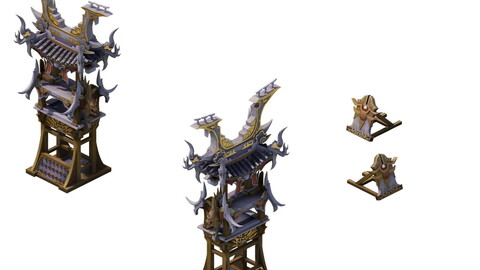 Game Model - Hanging Gardens - Magic Army Camp