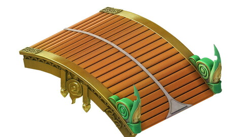 Game Model -Garden - Kunlun Hui Qianmen step