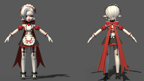 二次元人物模型