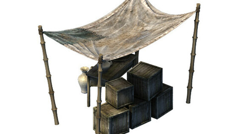 ccessories - wind are grassland - bamboo shed 01