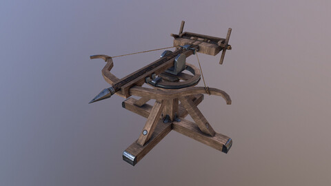 Crossbow 3D Model