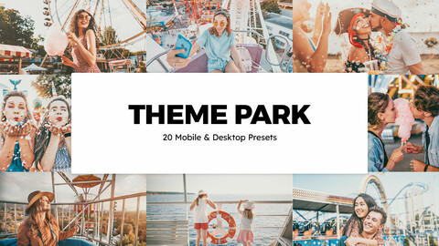 20 Theme Park LUTs and Lightroom Presets
