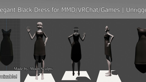 High Fashion Elegant Black Dress April 2021 | Unrigged