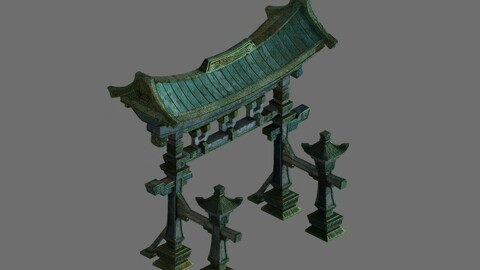 entrance of the large area of four Sagun archway