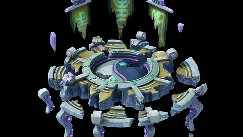Voidly ruined the ruins of the altar