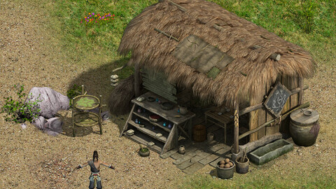 Country Building - Drugstore