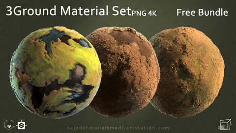 3 Ground Material (Free Bundle)