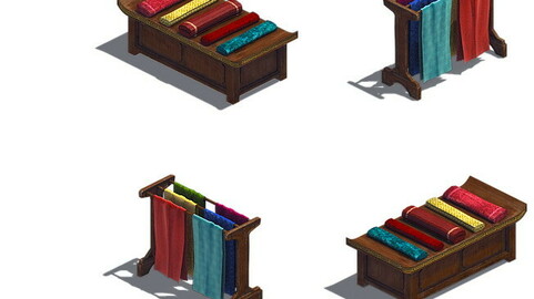 Fabric display stand