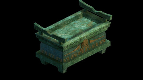 Game Model - Underground Palace Bronze Box