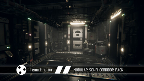 Modular Sci-Fi Corridor Pack