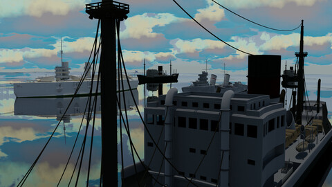 Naval Ship Asset Pack 1