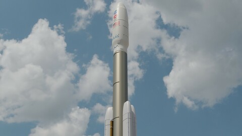 Missile Mars 2020 3D model