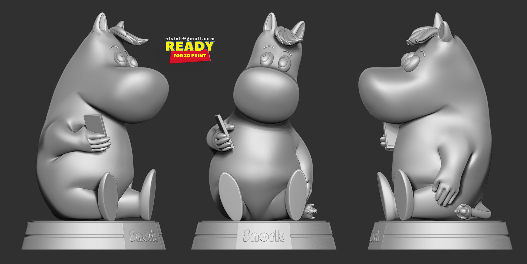 ArtStation Snork Moomin Resources