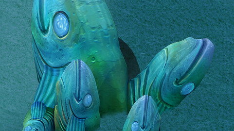 Submarine Cartoon World - Fishman Elegy Surface