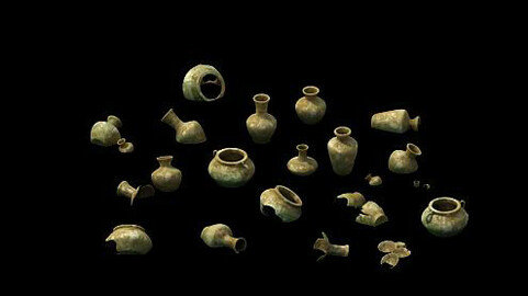 Game Model - Imperial Tombs  Funeral objects