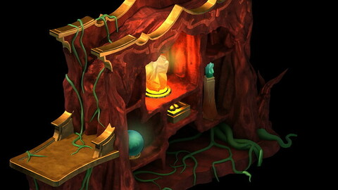 Game model - furniture cabinet disillusion Ming fi