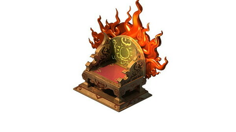 Game Model - Family Objects - Red Chance Fire Clou