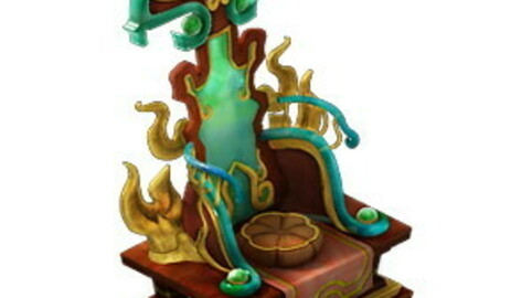 Game Model - Home Interior Objects - Stool Chairs