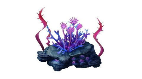 Game Model - Family Objects - Mozu Ling Coral