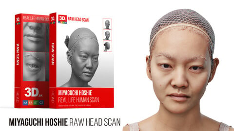 Miyaguchi Hoshie / Raw 3D Head Scan