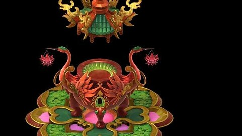 Game Model - Family Objects - Tienling Furnace 02
