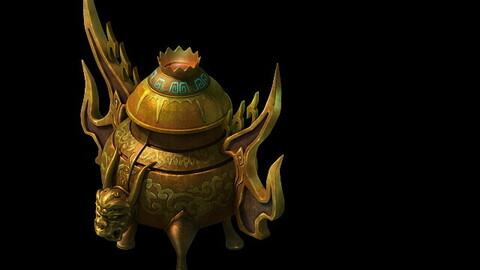 Game Model - Family Objects - Small Censer 02