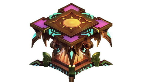 Game Model - Family Objects - Nether Jigsaw Table