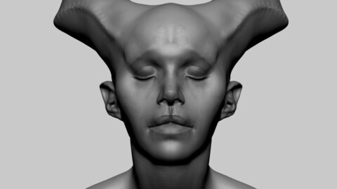 Female Creature Bust