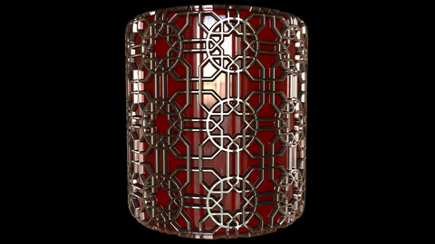 Decorative Motif Substance Designer Material