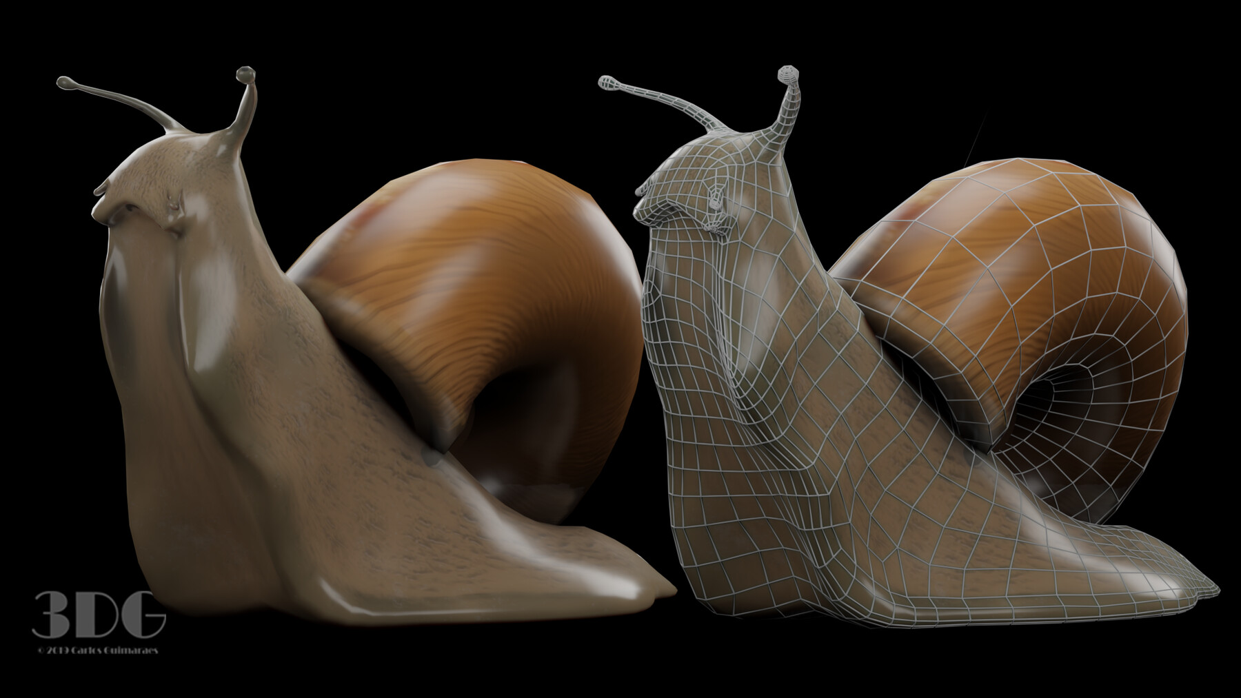 ArtStation Snail Game Assets