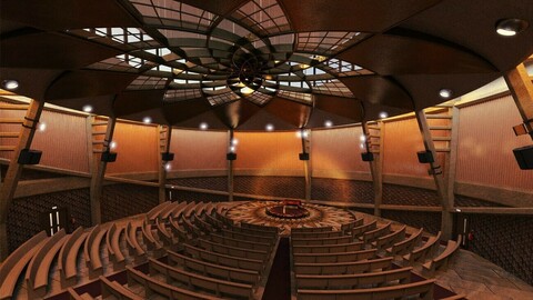 Lotus Flower Auditorium