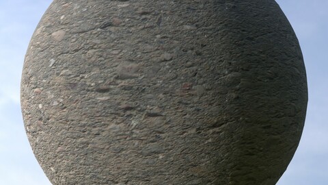 Dirty Asphalt 3 PBR Material