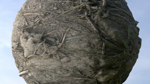 Dirty Grass 5 PBR Material