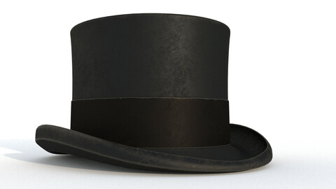 Top hat Black