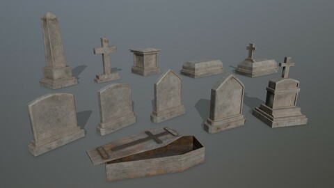 Tomb Stone Set
