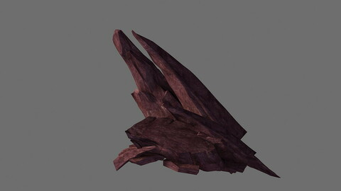 Game Model - Volcanic Red Stone 02