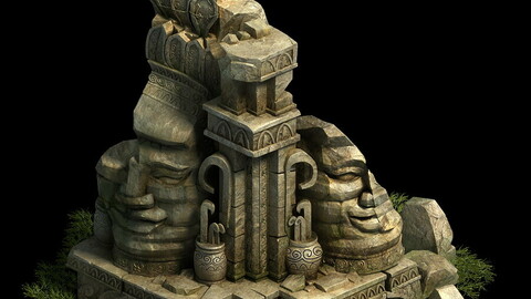 me Model - Kashayana Buddha Forest Debris Broken 3
