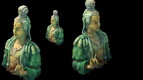 Game Model - Kapya Buddha Forest Statue 011
