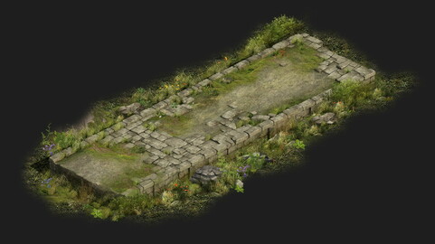 Game Model - Kashayana Buddha Forest Trail 1