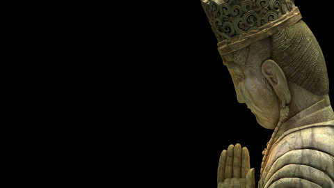 Game Model - Buddha Kabayashi Buddha statue