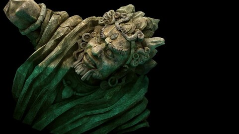 Model - Kashayana Buddha Forest Water Sculpture 01